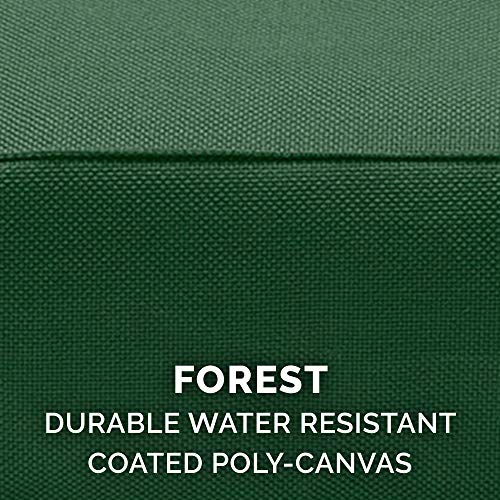 Furhaven Replacement Dog Bed Cover Water-Resistant Indoor/Outdoor Logo Print Oxford Polycanvas Mattress, Washable - Forest, Medium - color: Forest, size: Medium (Pack of 1)