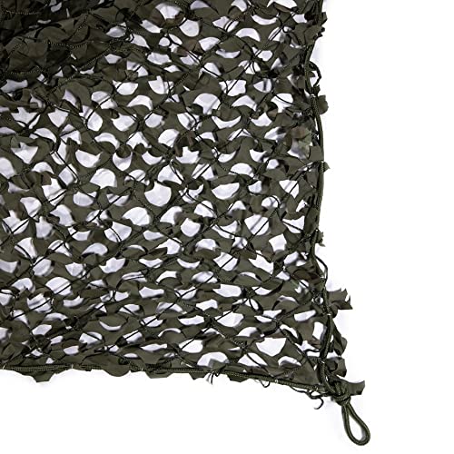 CamoSystems Reinforced Camouflage Netting | 3D Camo Nets, Waterproof & UV Protection, Silent Rip-Stop Fabric - color: Digital Woodland, size: Large, 9'10" x 19'8" L