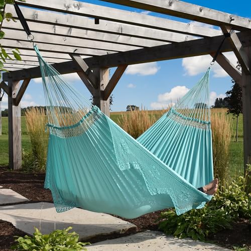 Vivere Authentic Brazilian Elegant Hammock (Copacabana) - color: Copacabana