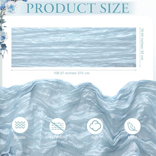 Moukeren 10 Pcs 71''x102'' Extra Large White Outdoor Boho Picnic Blanket with Table Runner 8 Blue Throw Pillow Cover Oversized Washable Portable Beach Blanket for Valentine Picnic Camp Lawn Wedding - color: Blue