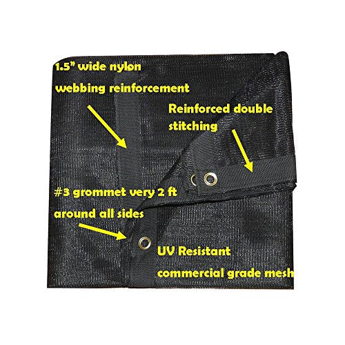 MP Heavy Duty Shade Mesh Tarp - size: 12 x 24-Feet