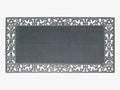 A1 Home Collections 100% Rubber Doormat for Outside Entrance, Non-Slip Heavy Duty Front Door Mats, Thin Profile Hight Traffic Areas Mat - 30" x 48", Rubber Grey - color: Rubber Grey