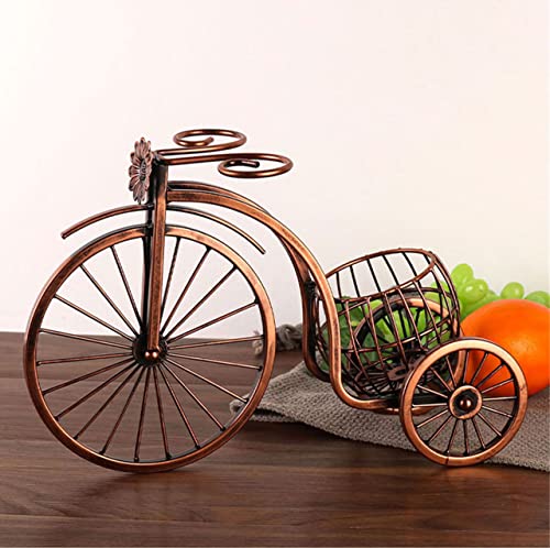 Vintage Bicycle Wine Rack Wine Glasses Ornament Home Wine Cooler Table Decoration Wine Glass Rack