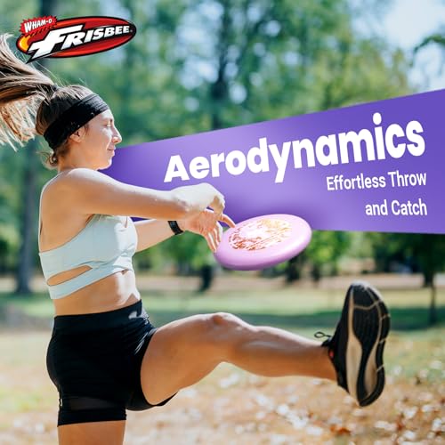 Frisbee Outdoor Flying Disc 160g, 10.5 Inch Sports Disc, Durable and Flexible, for Outdoor Beach Backyard Family Fun - color: Purple(2Pack)