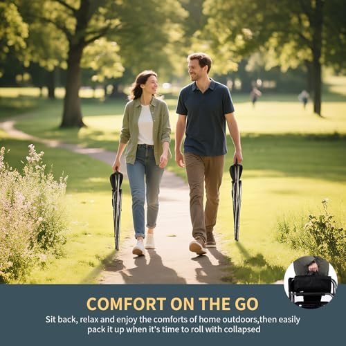 YOUNG WOOD Camping Directors Chair with Side Table, Foldable and Portable, Fishing,Trip,Picnic,Hike，Lawn,Sports,Beach,Outdoor Camping Chair for Adults,Drink Holder and Mobile Storage,2p - size: 2p