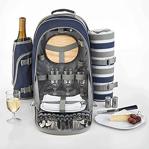 Red Envelope Personalized Picnic Backpack - Outdoor Gear - Insulated Compartment - Customize with Message - style: Customize with Message