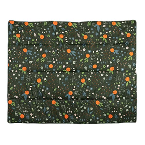 RED ROVR Large Indoor/Outdoor Adventure Blanket |for Parks, the Beach and Indoor activites |Compact with Shoulder Strap & Pocket (Orange Blossom) - color: Orange