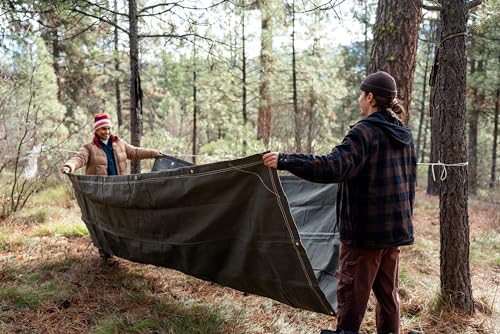 Stansport Heavy Duty Canvas Tarp - size: 8' x 10'