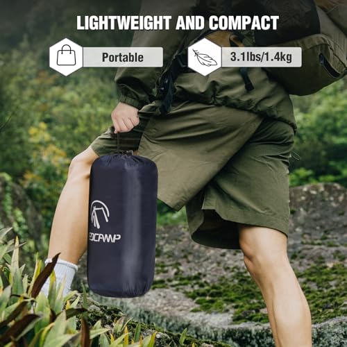 REDCAMP Large Waterproof Stadium Blanket for Cold Weather, 79”x 79” Soft Warm Fleece Windproof Camping Blanket for Camping, Hiking, Traveling, Sporting Events (Dark Blue) - color: Dark Blue 79"x79"
