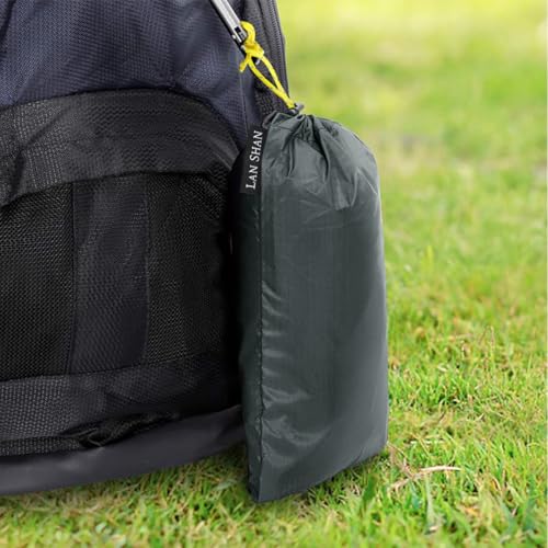 LANSHAN Ultralight Tent 3-Season Backpacking Tent for 1-Person or 2-Person Camping, Trekking, Kayaking, Climbing, Hiking - color: Footprint for 2 Person