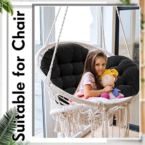 Jerify Floor Pillow Cushions Large Round Square Large Meditation Floor Pillow for Classroom Adult Meditation Picnic Party Seating Learning Daycare School(Round,Black,4 Pcs) - color: Black, size: Round