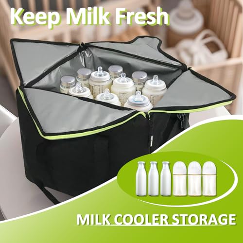 All-in-One Party Cooler Bag with Folding Design and Insulated Compartments -GETTOONE Ideal for Tailgating and Outdoor Events! - size: 15 x 12 x 11 inch