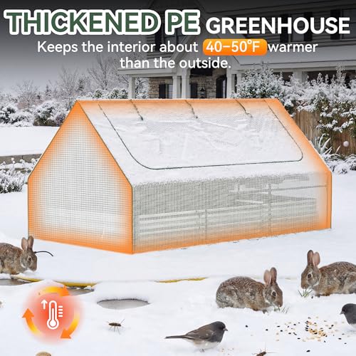 Lineware Raised Garden Bed with Self-Watering System, 8x4x1 ft Elevated Planter Boxes Outdoor with PE Cover, Galvanized Raised Beds for Gardening,Vegetables,Flowers, Backyard, Patio - size: 8x4x1 ft