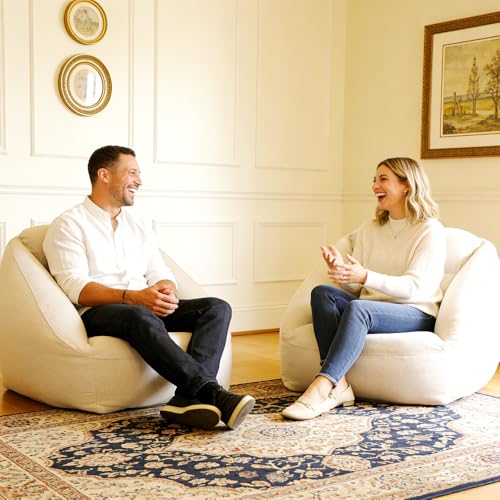 Inflatable Sofa Chair Portable Air Couch Camping Lounger with Air Pump for Home Outdoor Camping Travel (Beige) - color: Beige