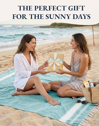 LANE LINEN Beach Towel - Beach Towels Oversized, Pre-Washed Large Beach Towels, Sandless Beach Towel, Quick Dry Travel Towel, Large Pool Towels, 39"x71" - Hunter Green - color: 13: Hunter Green, size: Pack of 1
