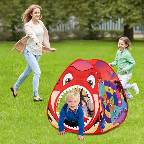 Bean Bag Toss Game Sets for Kids-3-in-1 Corn Hole Games for Kids,Kid Cornhole Game Set,Outside Backyard Outdoor Indoor Party Family Bean Bags Kid Tossing - color: Dinosaur-2
