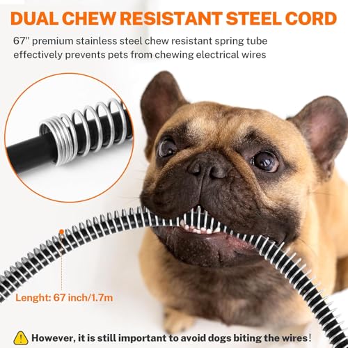Toozey Outdoor Pet Heating Pad 35x24in,Extremely Waterproof Heated Bed for Dogs and Cats, Thermostatic Control, Chew-Resistant Cord, Soft Electric Blanket with Overheat Protection - size: L: 35" x 24"