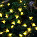 ANGMLN Solar Firefly Lights, 30 LED Solar Fireflies Fairy String Lights Outdoor Decor 19.6FT Solar Powered String Lights Waterproof for Garden Patio Home Wedding Party Spring - style: Solar Fireflies String Lights