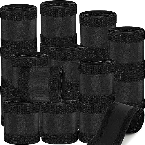 WILLBOND Carpet Cord Cover Cable Protector Floor Cover Cable Protector Management Only for Commercial Office Carpet(196.85 ft,Black) - color: Black, size: 196.85 ft