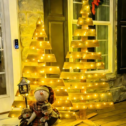 QITONG Solar Fairy Lights, 4 Pack Each 33ft 100 LED Warm White Christmas Light Outdoor Waterproof, 8 Modes Silver Wire Twinkle Mini Lights - color: Warm, size: 4Pack*100LED