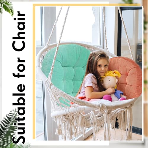 Jerify Floor Pillow Cushions Large Round Square Large Meditation Floor Pillow for Classroom Adult Meditation Picnic Party Seating Learning Daycare School(Round,Yellow Green,4 Pcs) - color: Yellow Green, size: Round