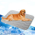 Extra Large Dog Cooling Mat | 39.4''*27.6'' Washable Cooling Pet Pad | Portable Kennel Puppy Bed for Summer,Non Slip Sleeping Blanket Pet Pads,Washable Non-Toxic Mats ﻿ - size: 100l X 70w Cm