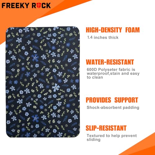 Extra Thick Kneeling Pad — Heavy Duty, Extra Large Foam Kneeler Mat for Gardening,Bathing Baby, Workout Supplies,Water & Dirt Resistant, Lightweight, DK Blue - color: Dark Blue