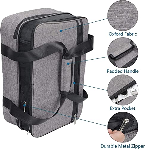 Lunch Bag Insulated Thermal Food Carrier,Insulated Double Casserole Carrier, 9"x13" Baking Dish Carrier, Padded Lasagna Holder, Expandable Hot And Cold Thermal Tote Bag, Casserole Dishes Travel Bag