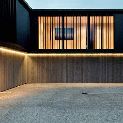 LE 33ft 240 LED Rope Lights Outdoor 24 Volts, 3/8 inch Clear Tube, Upgraded 2700K Warm White, Connectable (Up to 3 Sets), Not Dimmable, Waterproof String Lights for Patio Deck Railing Stair Landscape - color: Warm White