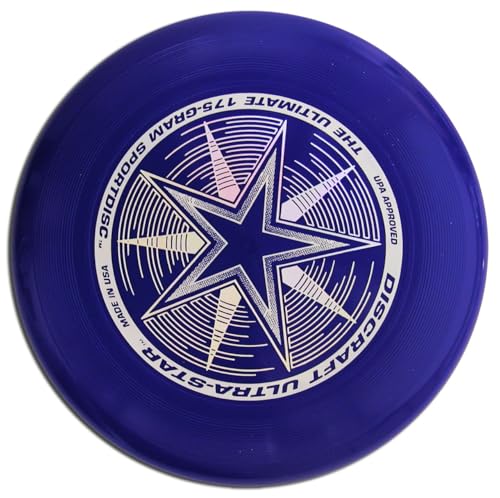 Discraft Ultrastar Ultimate Discs 1 & 2 Packs, Standard Size, for Competitive & Casual Play - color: Light Blue