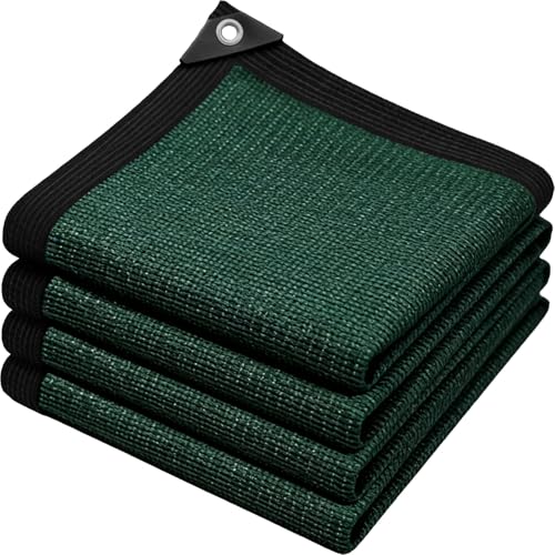 6×12FT 80% Shade Cloth Sun Shade Net with Grommets Sunblock Net Mesh Tarp for Garden,Plants Cover,Greenhouse and Patio - size: 6×12FT