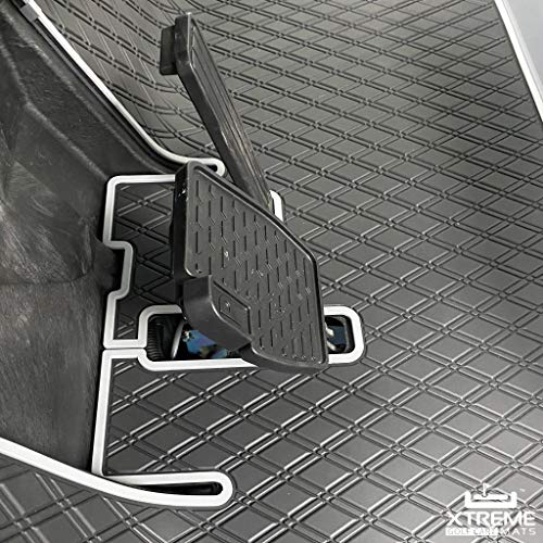 Xtreme MATS Golf Cart Rubber Floor Mat Compatible with Yamaha Drive2 EFI QuieTech Models Only (2017-2026) & UMAX Rally 4x4 - Black with Grey Trim - color: Grey Trim, size: Drive2