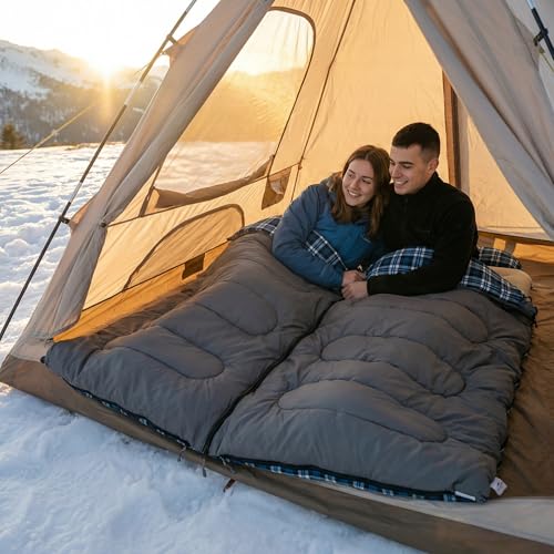 Naturehike Lightweight Compact Sleeping Bag, 59℉/32℉ Envelope Ultralight Backpacking Sleeping Bag Portable, Waterproof with Compression Sack for Cold&Warm, Camping, Traveling, Hiking - color: Gray