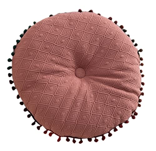 Round Cushion Ball Round Pillow Sofa Cushion Floor Pillow (Pink, 15.7in40cm) - color: Pink