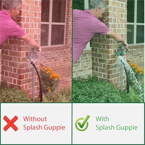 2pk The Original Hose Bibb Cover for Anti-Siphon Vacuum Breaker and Leaky Hoses - color: Cloud White