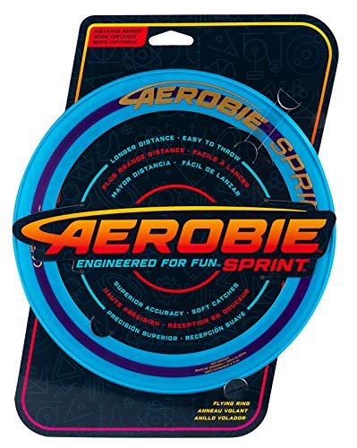 Aerobie 10 Inch Sprint Ring Outdoor Flying Disc - Colors May Vary, Assorted