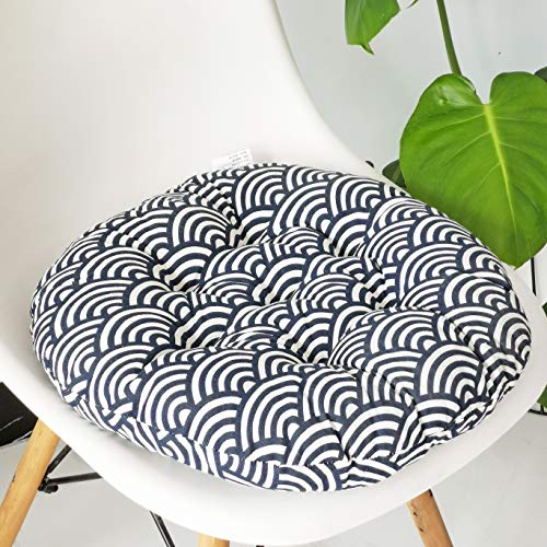 vctops Bohemian Soft Round Chair Pad Garden Patio Home Kitchen Office Seat Cushion Cloud Diameter 16" - color: Cloud, style: Diameter 16 Inch