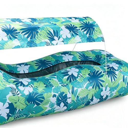 Inflatable Lounger, Versatile, Pool – Sturdy Air Sofa Sun Shade, Easy Set Up Hiking, Outdoor Camping Picnic Vacation Backyard | Outdoor Camping Hiking Picnic Vacation Backyard Seaside