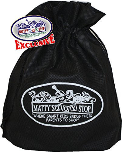 Homeware Deluxe Drunken' Tower The Grab A Piece Adult Party Game with Exclusive Matty's Toy Stop Storage Bag - Adult Party Game