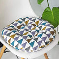 vctops Bohemian Soft Round Chair Pad Garden Patio Home Kitchen Office Seat Cushion CAI Triangle Diameter 16" - color: Cai Triangle, style: Diameter 16 Inch