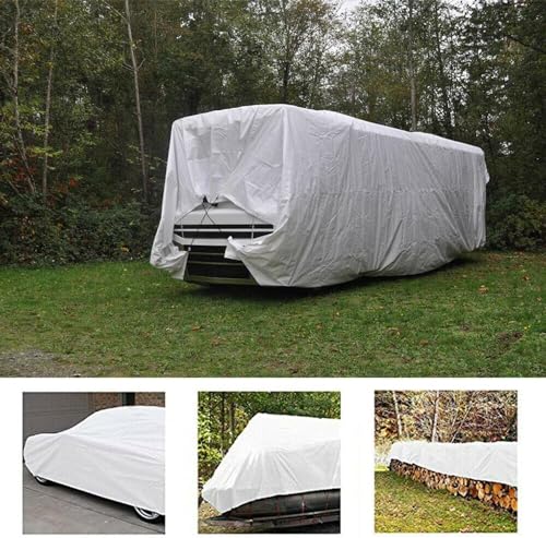 10'x 12' Tarps Heavy Duty Thick Waterproof, Poly Canopy White Tent Shelter Cover, 12 Mil Tarpaulin Shade, Rip and Tear Proof, UV Resistant Tarpaulin with Grommets and Reinforced Edges - color: White, size: 10 x 12ft