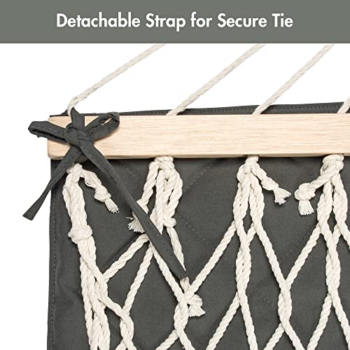 ANOW Portable Hammock Pad with Hammock Pillow, Replacement Hammock Pad, Grey - color: Grey