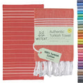 WETCAT Turkish Beach Towel Oversized (38"x71") 100% Turkish Cotton, Made in Turkey - Sand Free, Extra Large, Ultra Soft, Quick Drying, Compact & Lightweight for Travel - Red - color: Red, size: Beach Towel (38" x 71")