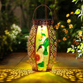 Larekook Hummingbird Solar Lantern Outdoor Waterproof,13" Large Hanging Lantern Decorative,Metal Hummingbird Solar Lights for Yard Table Porch Patio Garden Decor,Birthday Gifts for Women Mom - style: Hummingbird