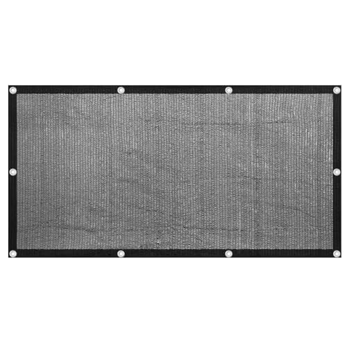 [WindscreenSupplyCo] 55% 3 x 6 FT Shade Cloth Sun Shade Net with Grommets Sunblock Mesh Tarp for Garden Plants Cover Greenhouse and Patio - color: 55%, size: 3 Ft. X 6 Ft.