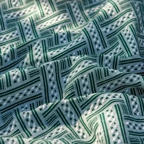 Extra Large Picnic Blankets, White Beach Blanket for Photoshoot, Woven Cotton Yarn Oversized Blanket with Fringe, Machine Washable, for Camping, Beach, Lawn, Wedding, Picnic, and Table Runners - color: Green, size: 5'11" x 4'3" (Square)