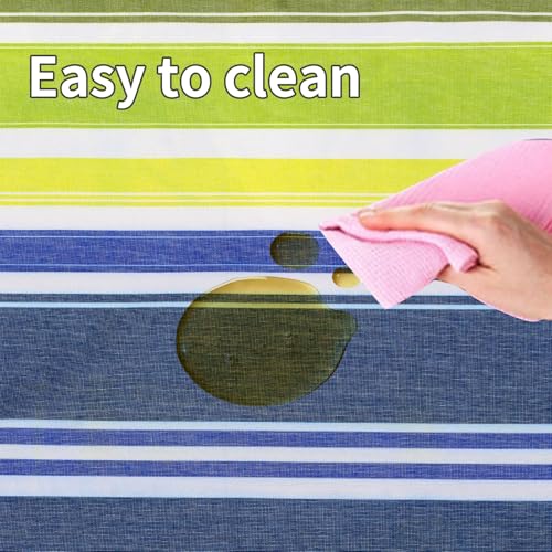 Hi Space Picnic Outdoor Blankets Waterproof Foldable Picnic Mat Sandproof Extra Large Beach Blankets for Grass Lawn Park Camping Family Concert, Dark Blue Striped, 80"x60" - color: Dark Blue-striped