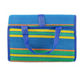 Camco Handy Mat with Strap - Perfect for Picnics, Beaches, RV and Outings - Blue/Green - 60" x 78" (42806) - color: Blue/Green, size: 5' x 6'6" (Rectangular)