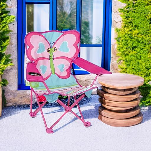 Melissa & Doug Cutie Pie Butterfly Camp Chair (Frustration-Free Packaging) - style: Frustration-Free Packaging