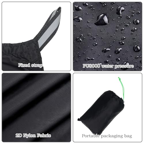 Wind Tour Multifunctional Tarp Waterproof with Carry Bag for Tent Ultralight Outdoor Tent Footprint for Ground Camping Hiking (47.2" x27.6") - size: 47.2" x27.6"